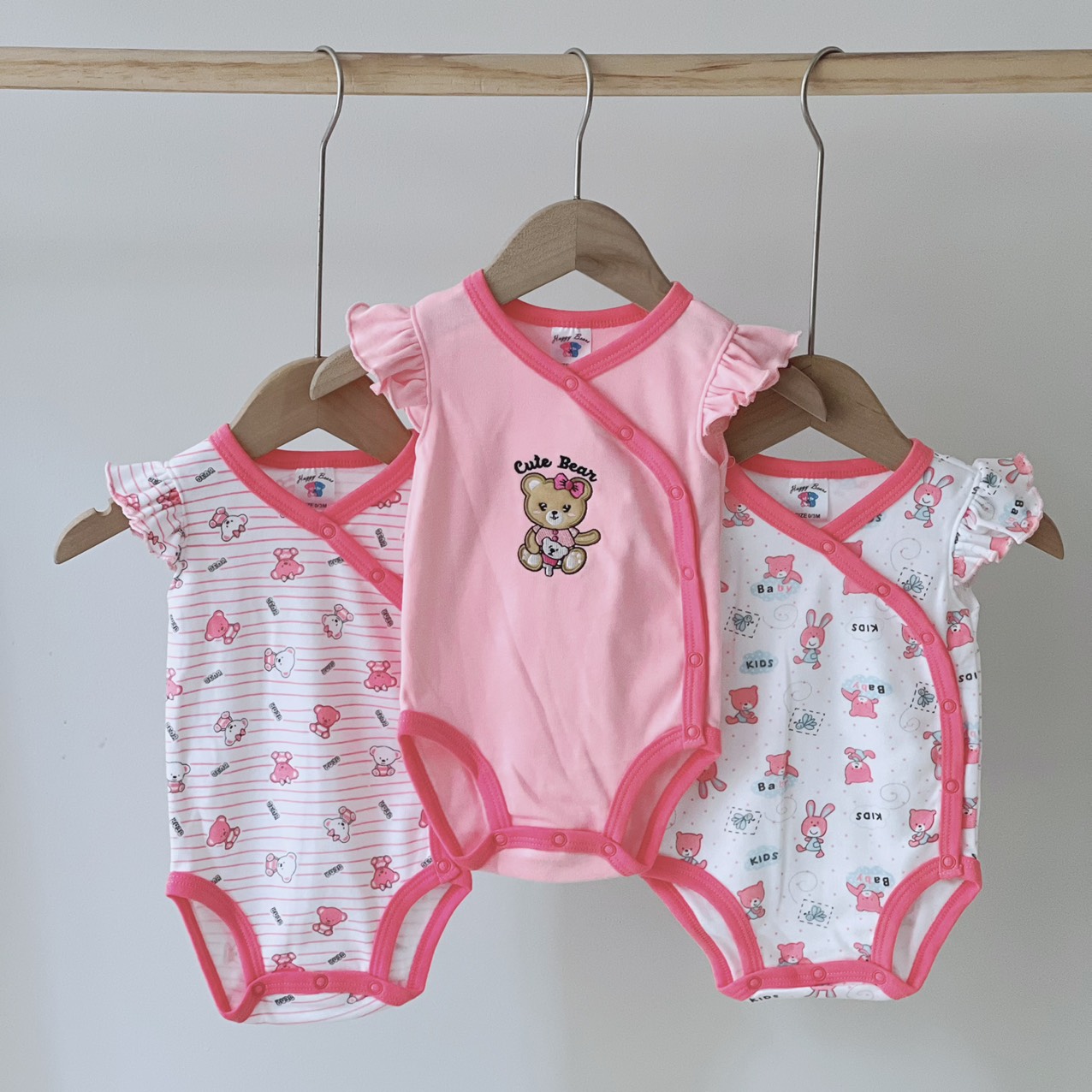 bodysuit cho bé gái xuất khẩu TPHCM