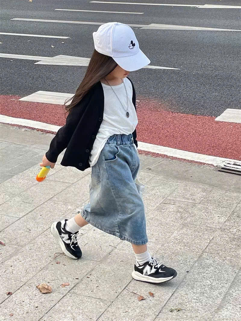 Chân váy jean, kaki cho bé gái 2 đếm 10-12 tuổi