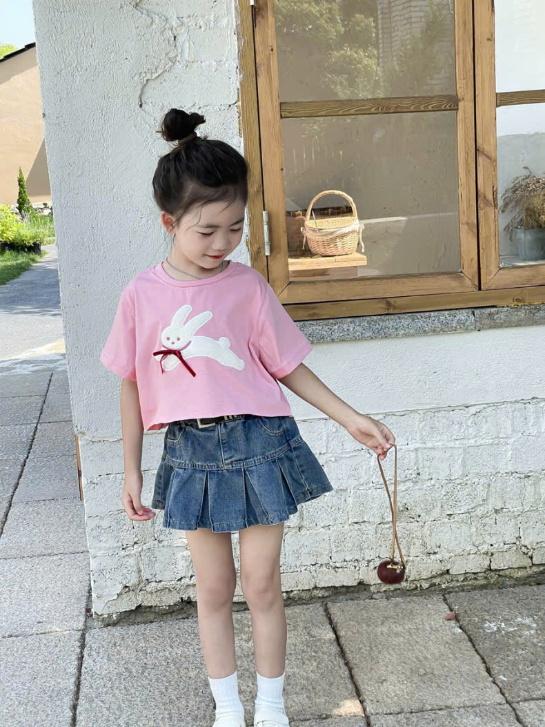 Chân váy jean, kaki cho bé gái 2 đếm 10-12 tuổi