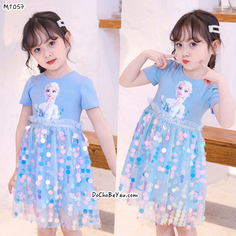 💖 Đầm Váy Công chúa ELSA màu Hồng Tím 2020 💖 | Shopee Việt Nam