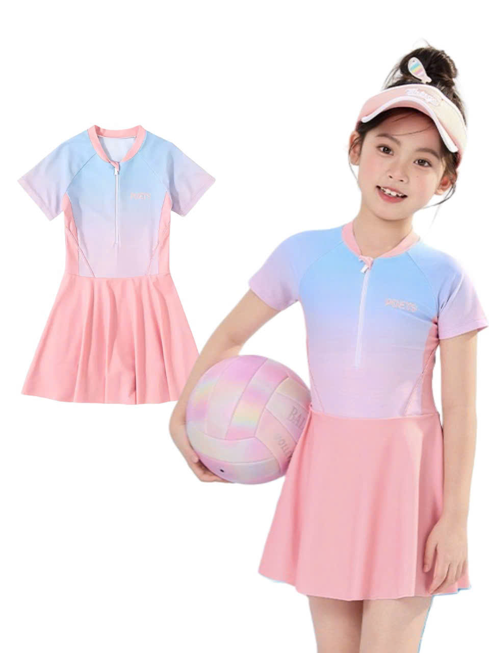 Đồ bơi cho bé gái size đại đến 40-45kg tphcm