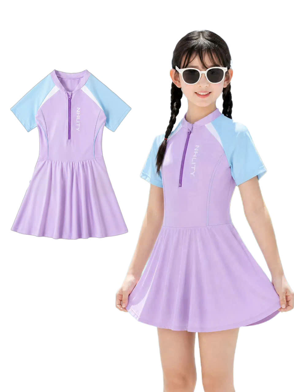 Đồ bơi cho bé gái size đại đến 40-45kg tphcm