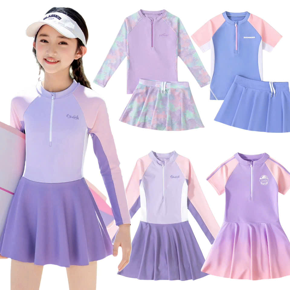 Đồ bơi cho bé gái size đại đến 40-45kg tphcm