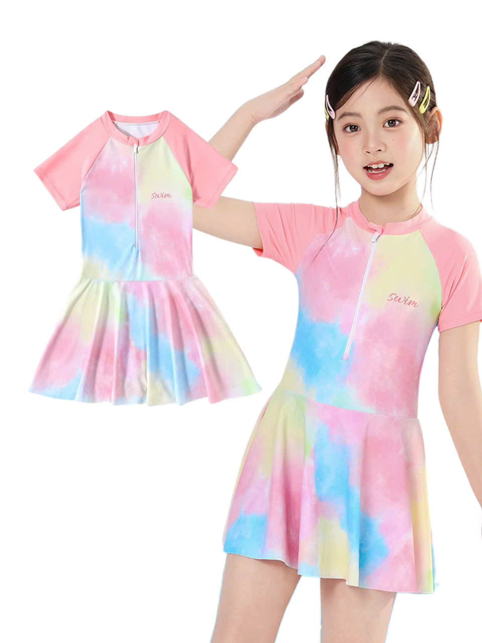 Đồ bơi cho bé gái size đại đến 40-45kg tphcm