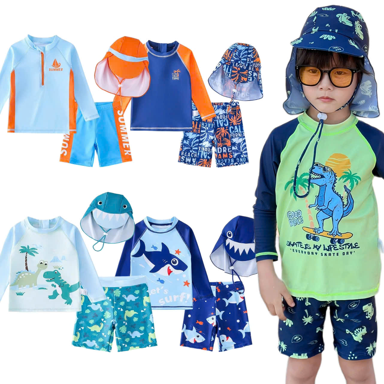 Đồ bơi trẻ em Size Đại quần rời TPHCM