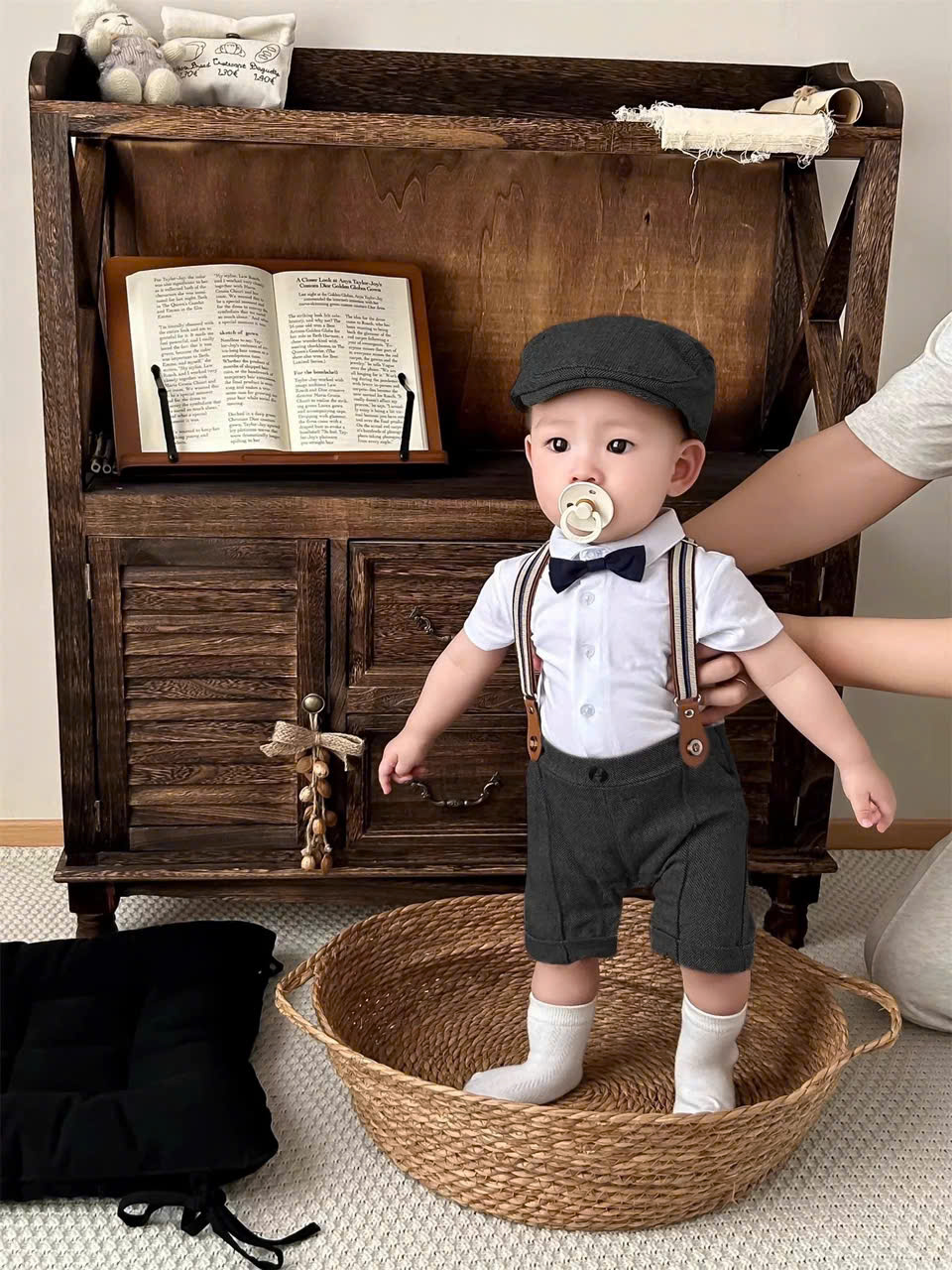 Đồ cho bé trai sơ sinh đầy tháng, thôi nôi