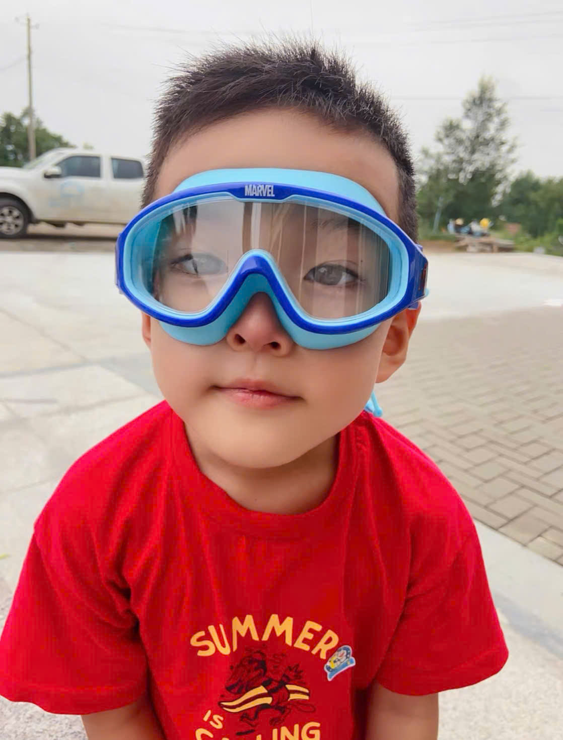 Kính bơi trẻ em cho bé trai 4-14 tuổi