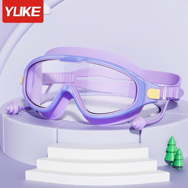 Mắt kính bơi cho bé trai bé gái 3-12 tuổi tầm nhìn rộng