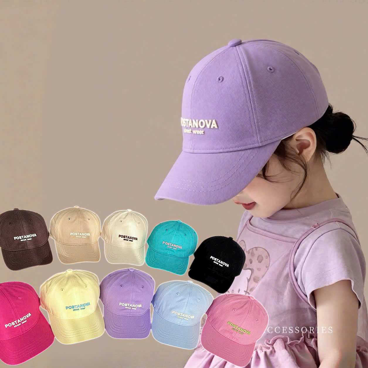 Mũ nón cho bé gái 3-4-5-6-7-8 tuổi TPHCM