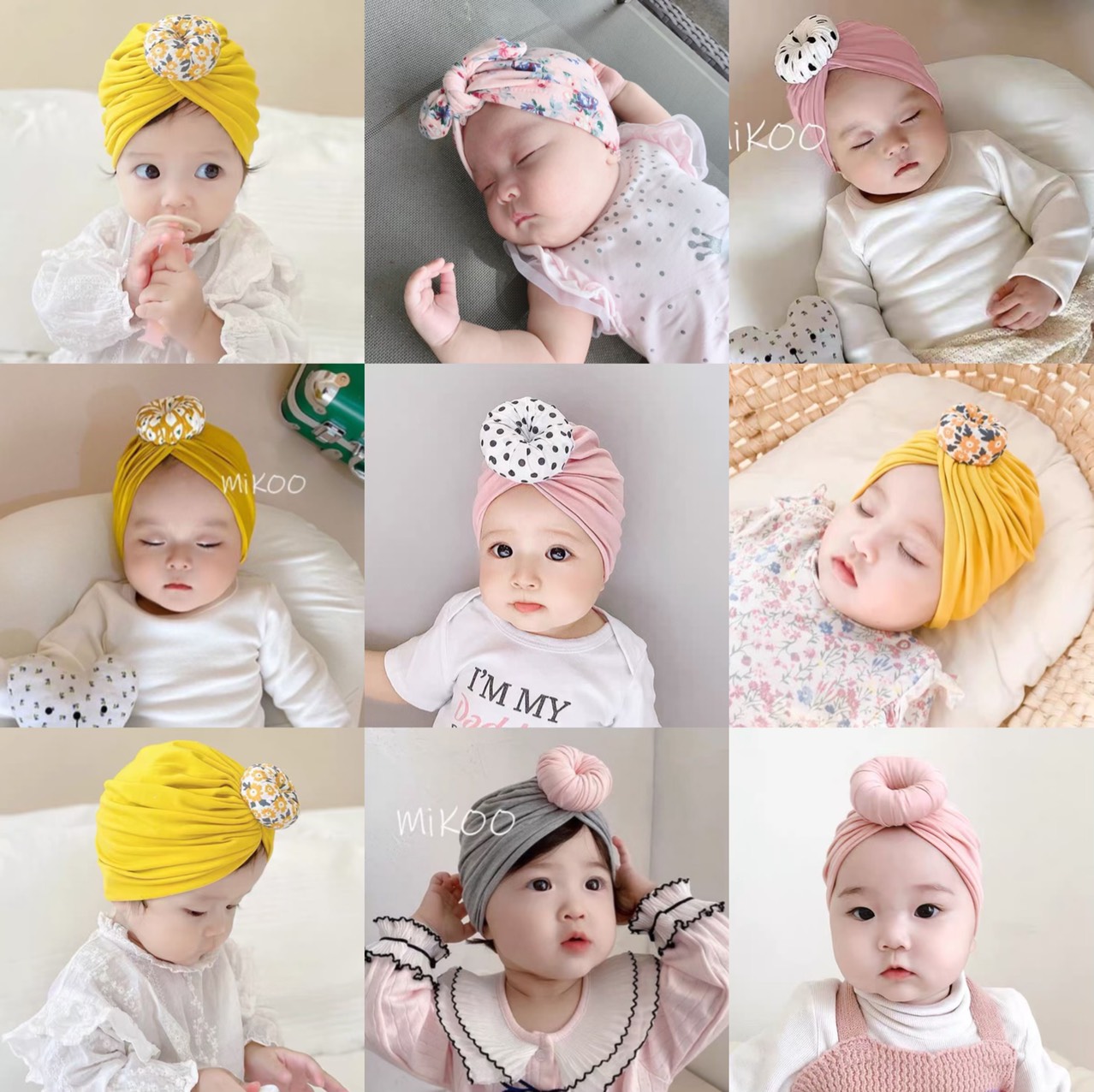 Xem thêm các mẫu khác Nón turban cho bé gái sơ sinh giá rẻ TPHCM tại Zalo 0942 80 80 93Nón turban cho bé gái sơ sinh giá rẻ TPHCM