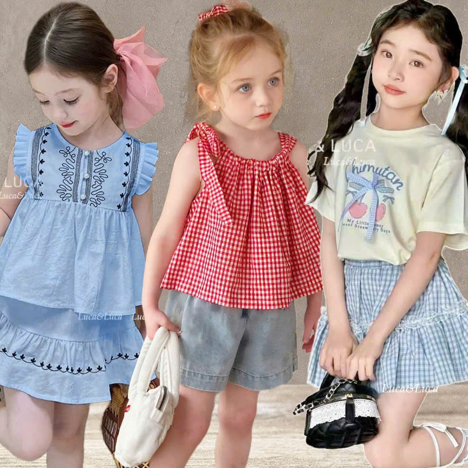 Quần áo cho bé gái 2-3-4-5-6-7-8-9-10- tuổi TPHCM