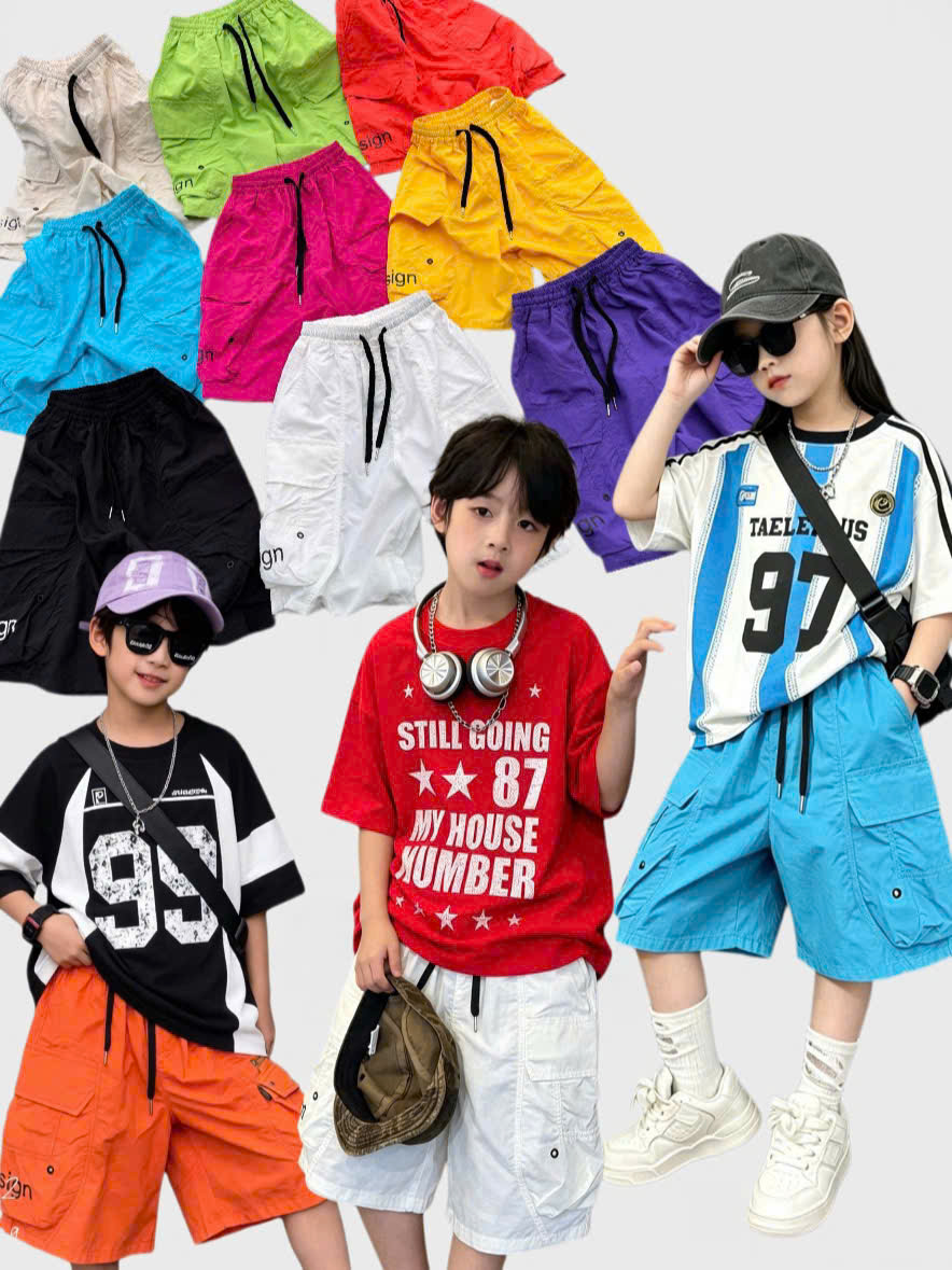 Quần short cho bé trai, bé gái size đại