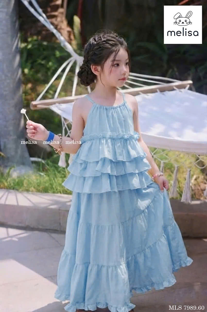 set váy bé gái 2-3-4-5-6-7-8-9-10 tuổi