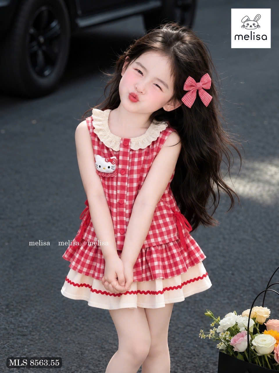 set váy bé gái 2-3-4-5-6-7-8-9-10 tuổi