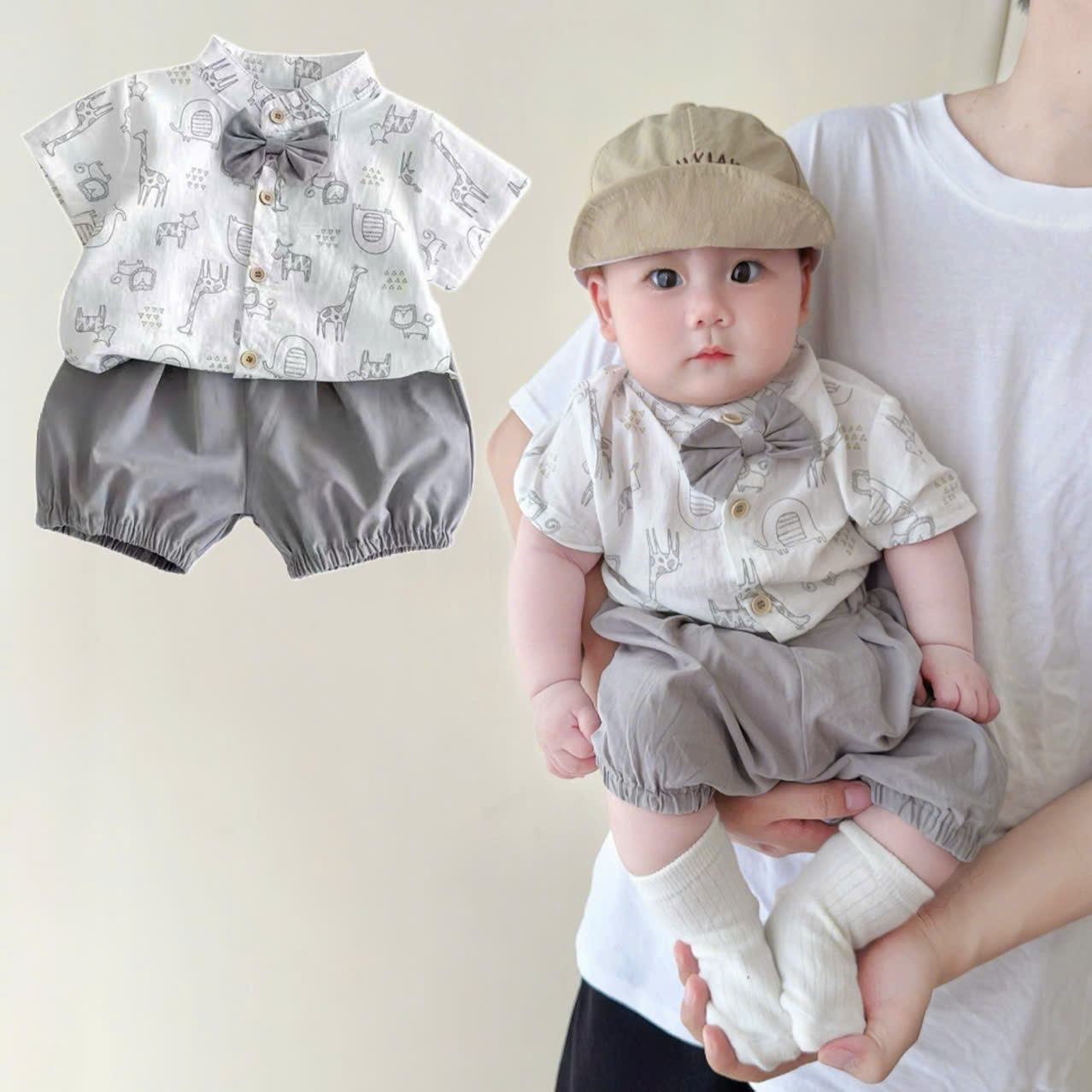 Đồ cho bé trai sơ sinh đầy tháng, thôi nôi