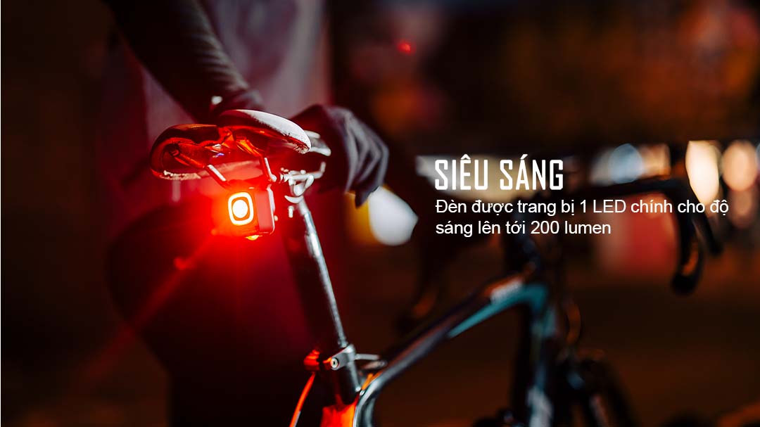 Đèn hậu xe đạp MAGICSHINE SEEMEE 200 V3.0 200 lumen 