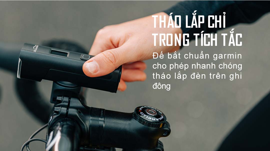 Đèn xe đạp MAGICSHINE ALLTY 1500s tháo lắp dễ dàng