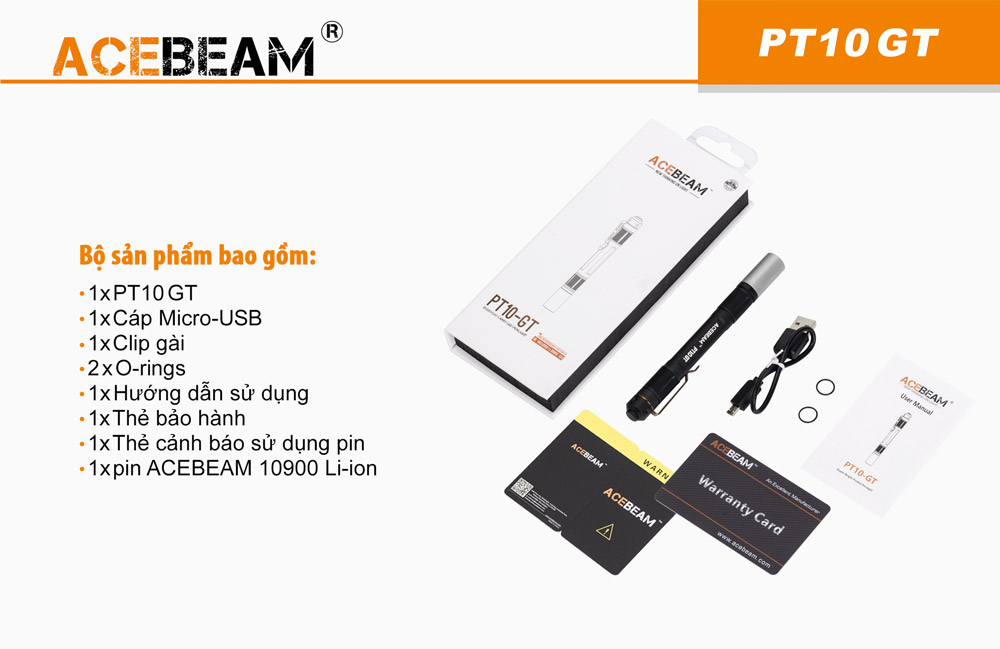 bộ sản phẩm acbeam pt10gt