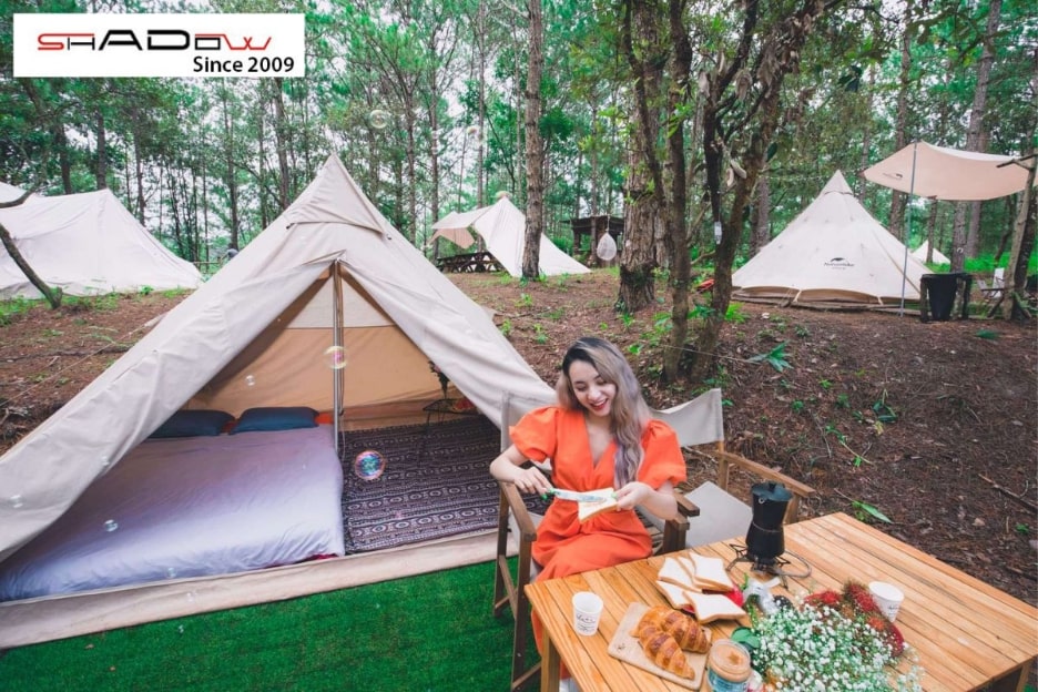 Bãi cắm trại của LUX Camp Đà Lạt