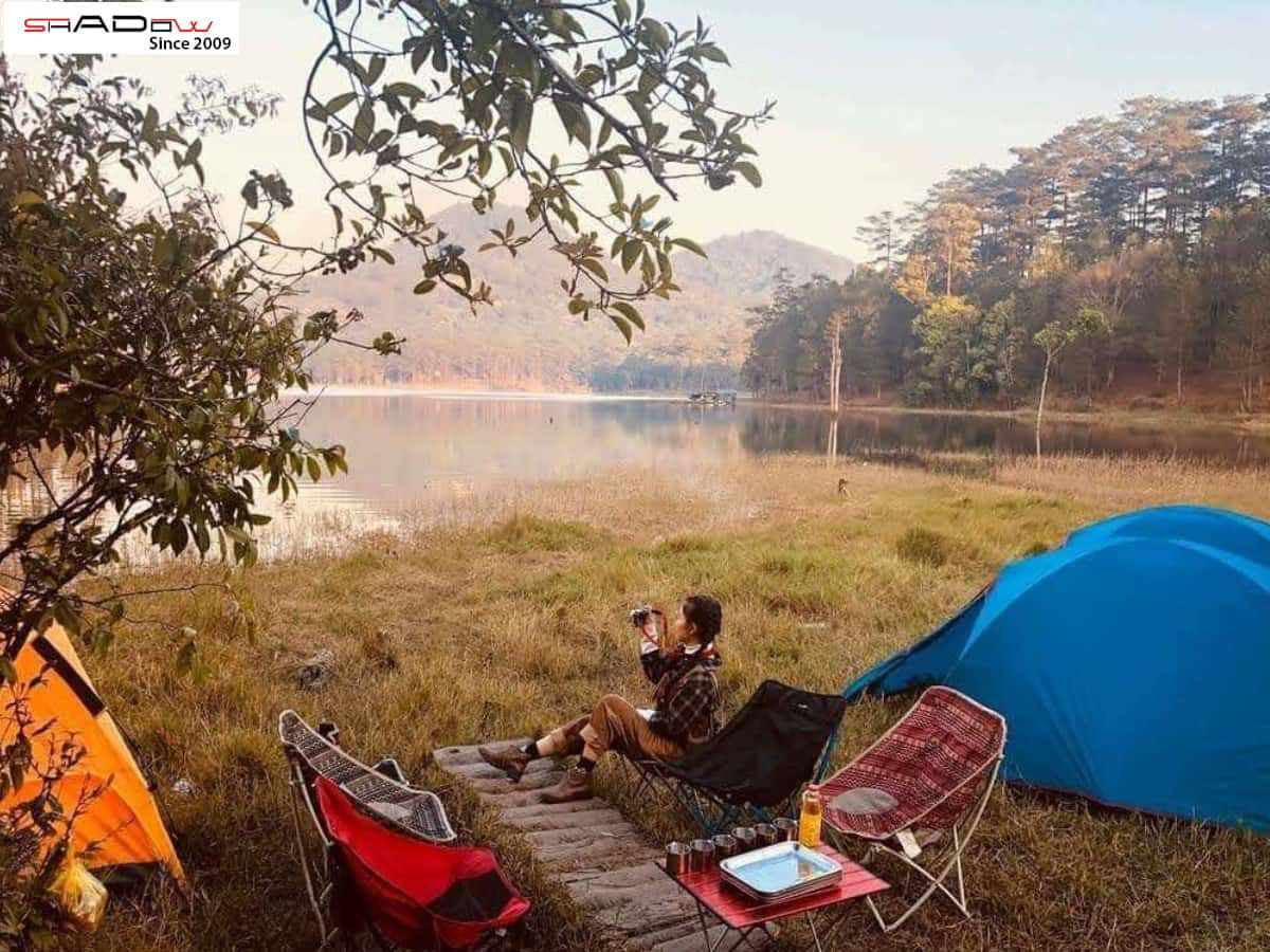 Cắm trại Đà Lạt tại Hồ Tuyền Lâm