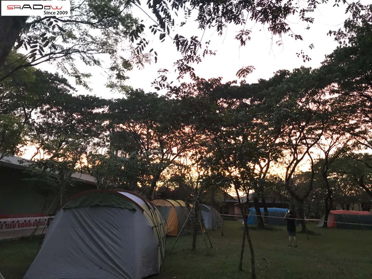 Cắm trại ở Đồng Nai tại Thác Giang Điền
