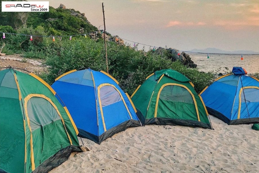 Cắm trại tại Bãi Xếp