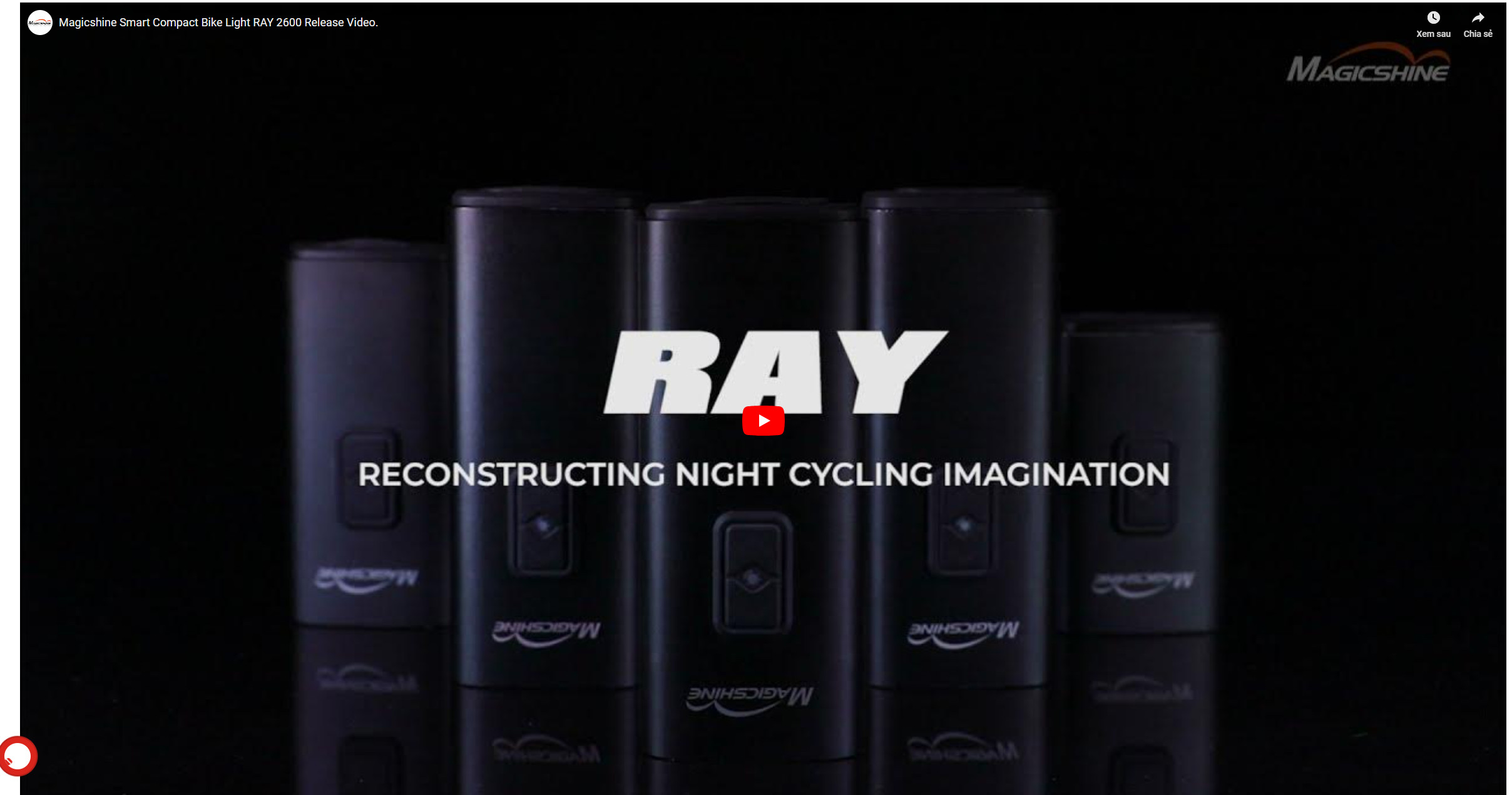 video giới thiệu đèn ray 2600