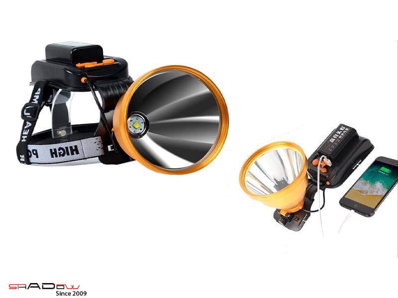 Đèn pin đội đầu siêu sáng 300W 788