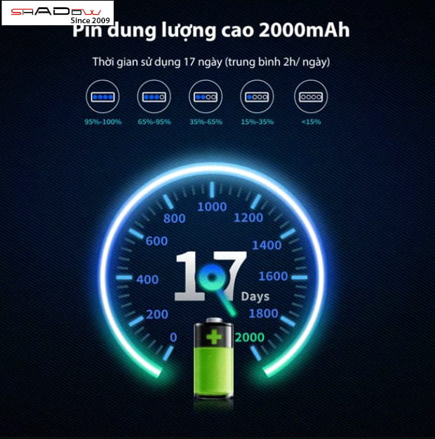 Đèn pin đa năng KLARUS WL1 có pin dung lượng cao 2000mAh