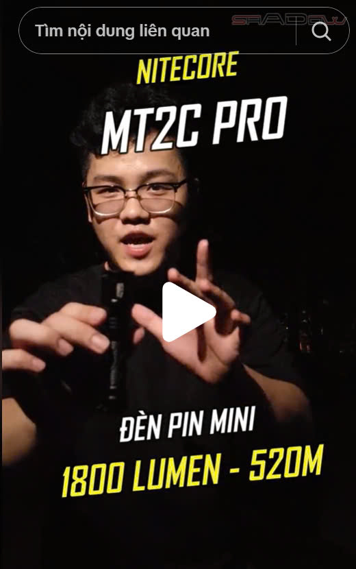 Đèn pin mini Nitecore MT2C PRO