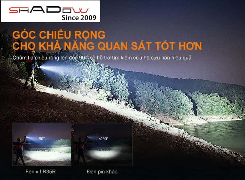 đèn pin siêu sáng 10000 lumen