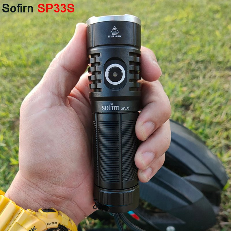 đèn pin xhp70 sofirn sp33s ngoài thực tế