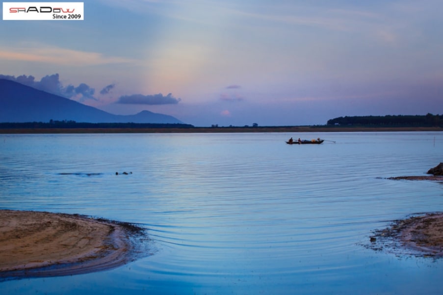 Hồ Dầu Tiếng có khung cảnh đẹp nên thơ, trữ tình