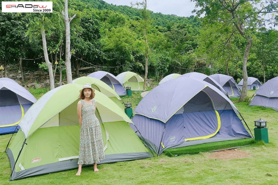 khu cắm trại hobbit huế