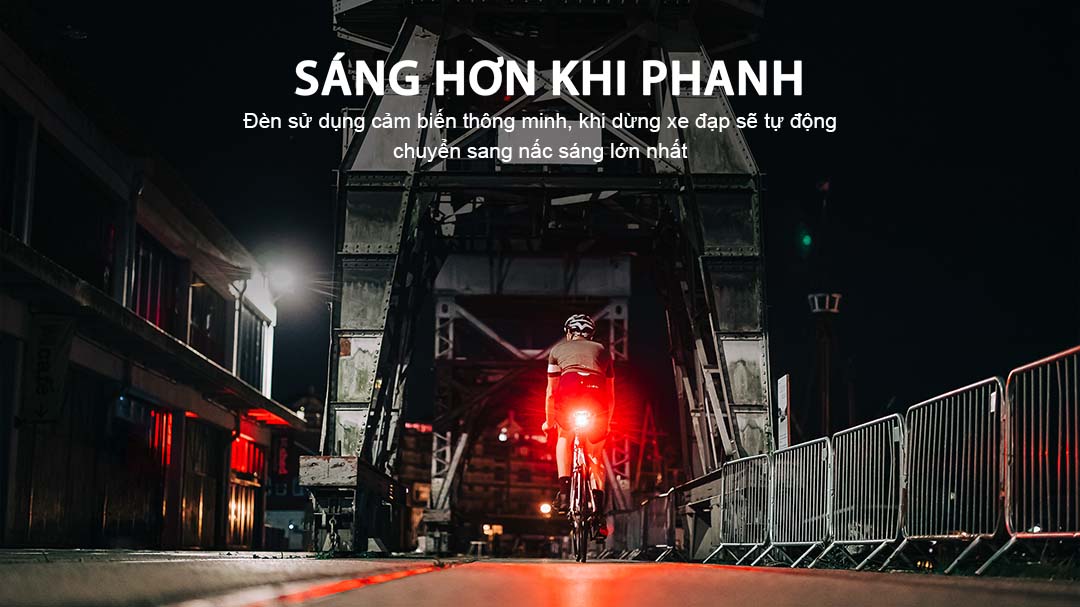 Đèn hậu xe đạp MAGICSHINE SEEMEE150 cảm biến thông minh