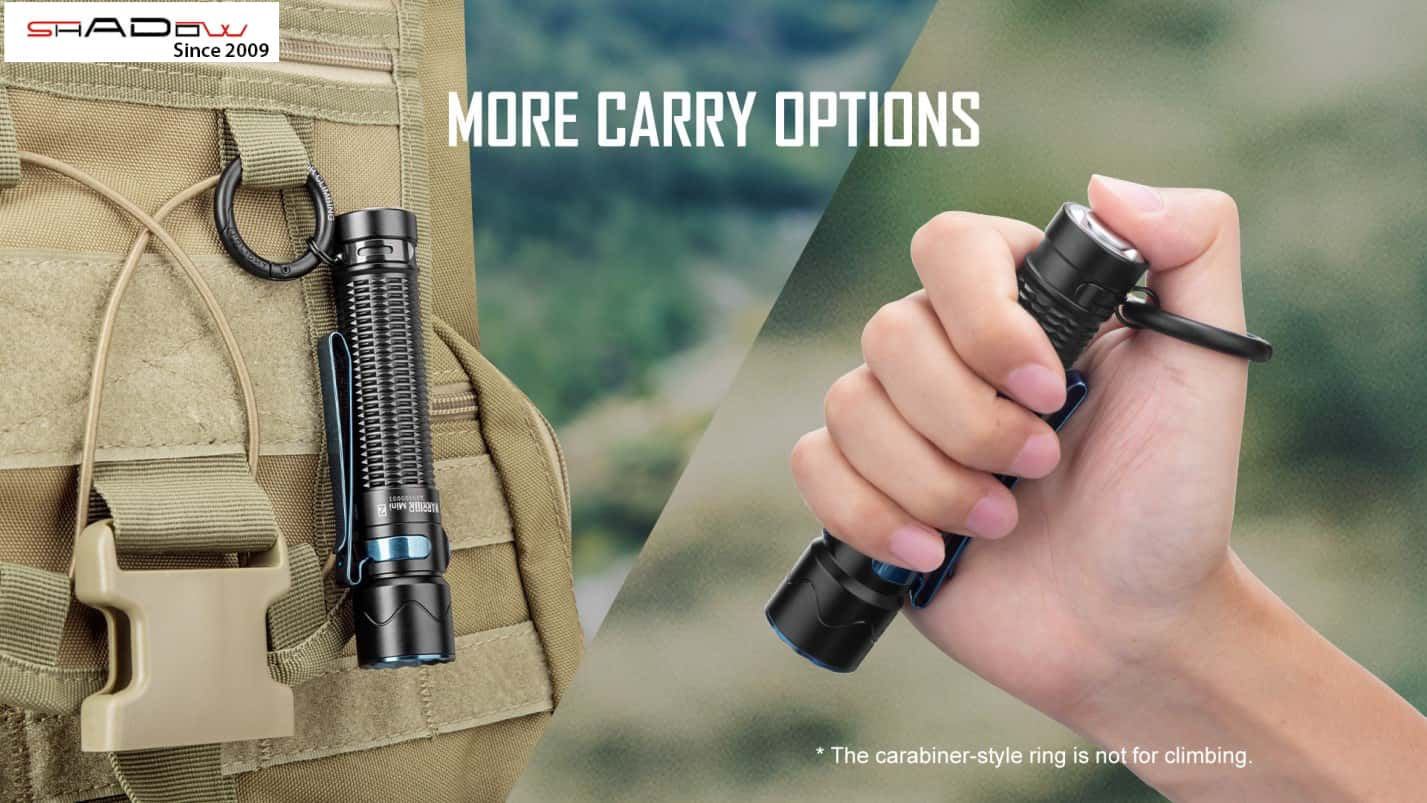 OLIGHT Warrior Mini 2 không có PWM