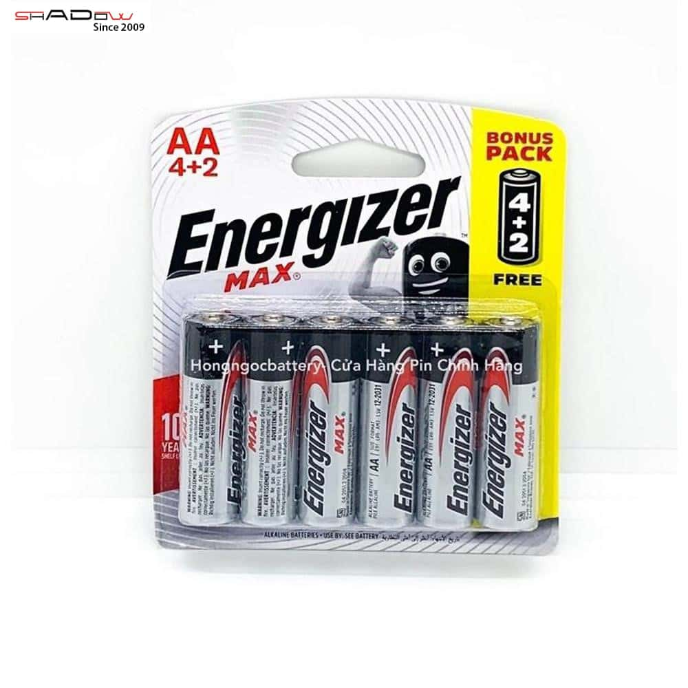 Pin alkaline Energizer max