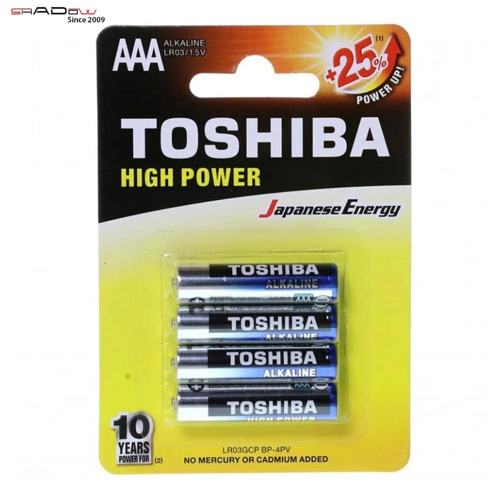 Pin kiềm AAA Toshiba