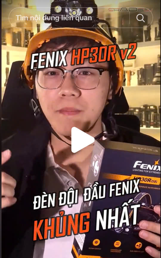 Review đèn đội đầu HP30R V2