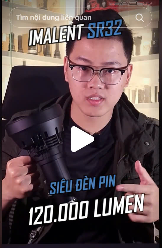 Review đèn imalent RS32