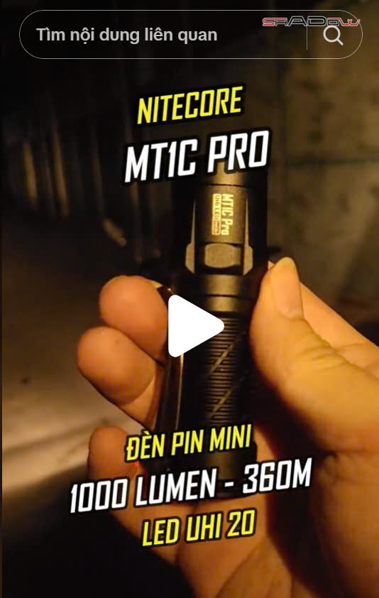 video review đèn MT1C PRO