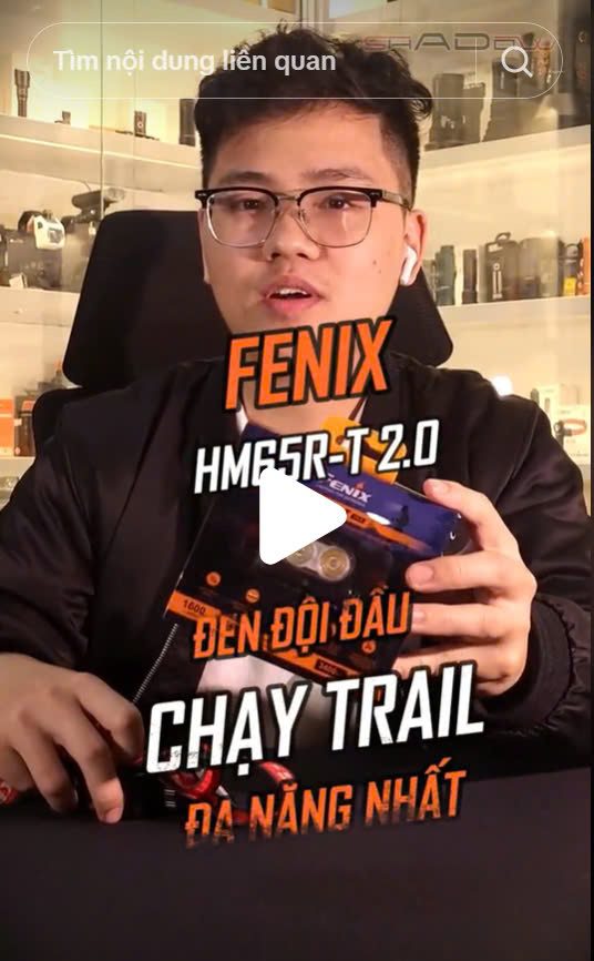 Review đèn pin chạy trail đa năng