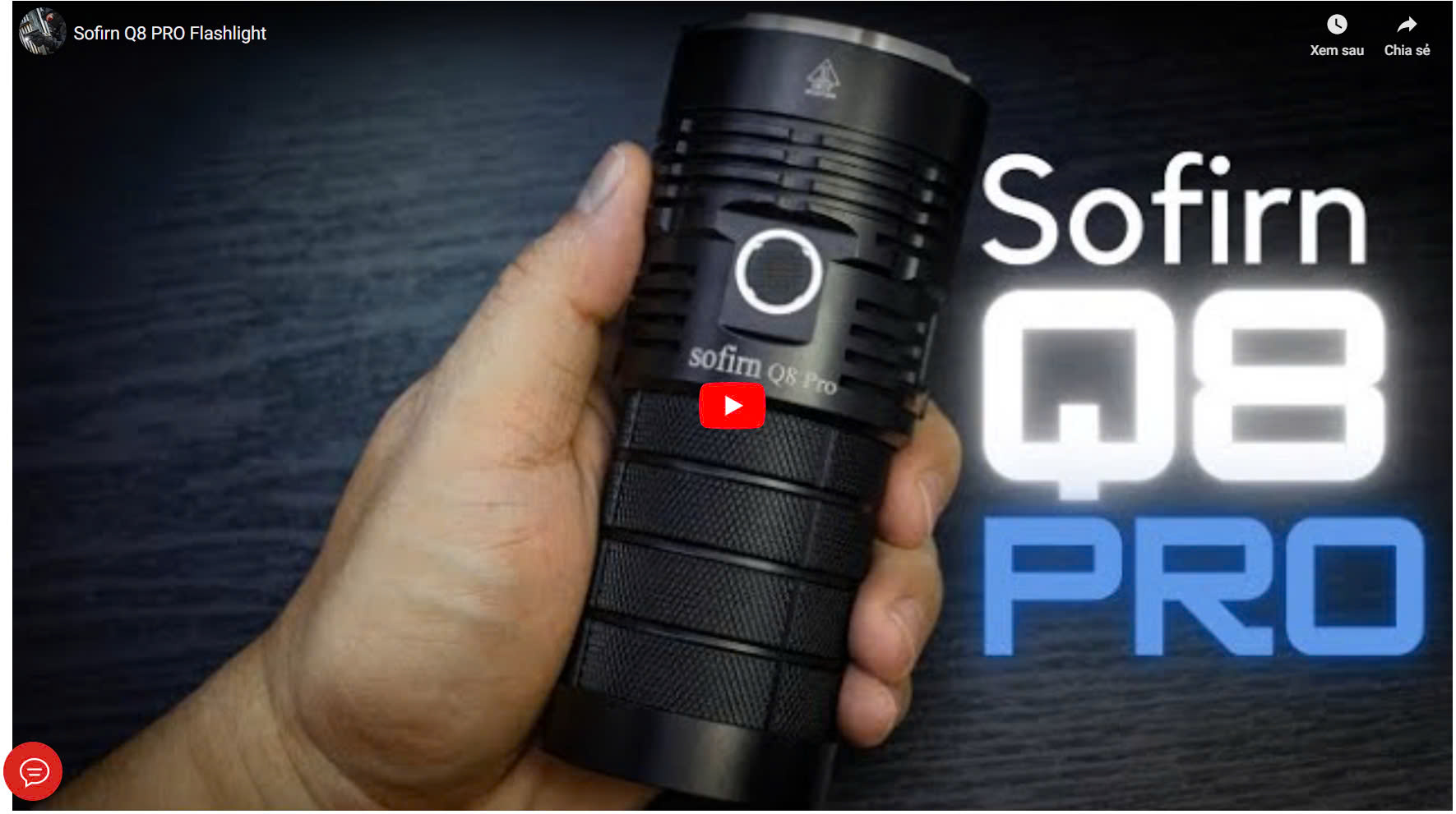 Review đèn Sofirn Q8 pro