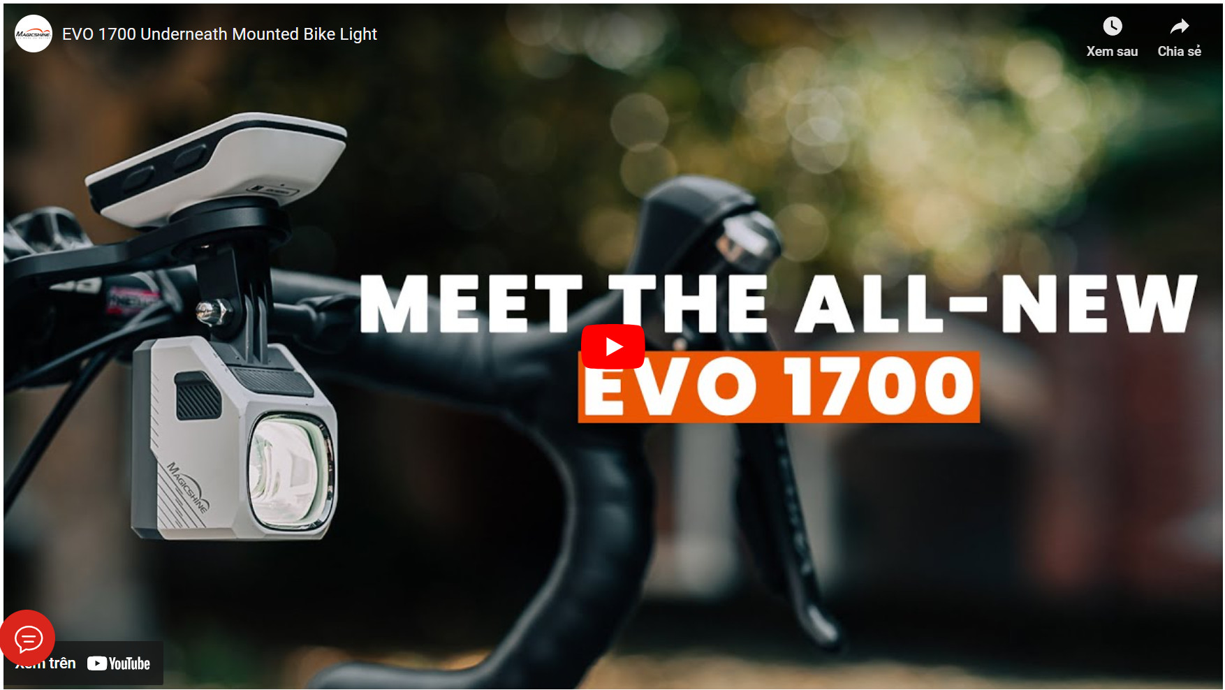 Review Đèn xe đạp MAGICSHINE EVO 1700