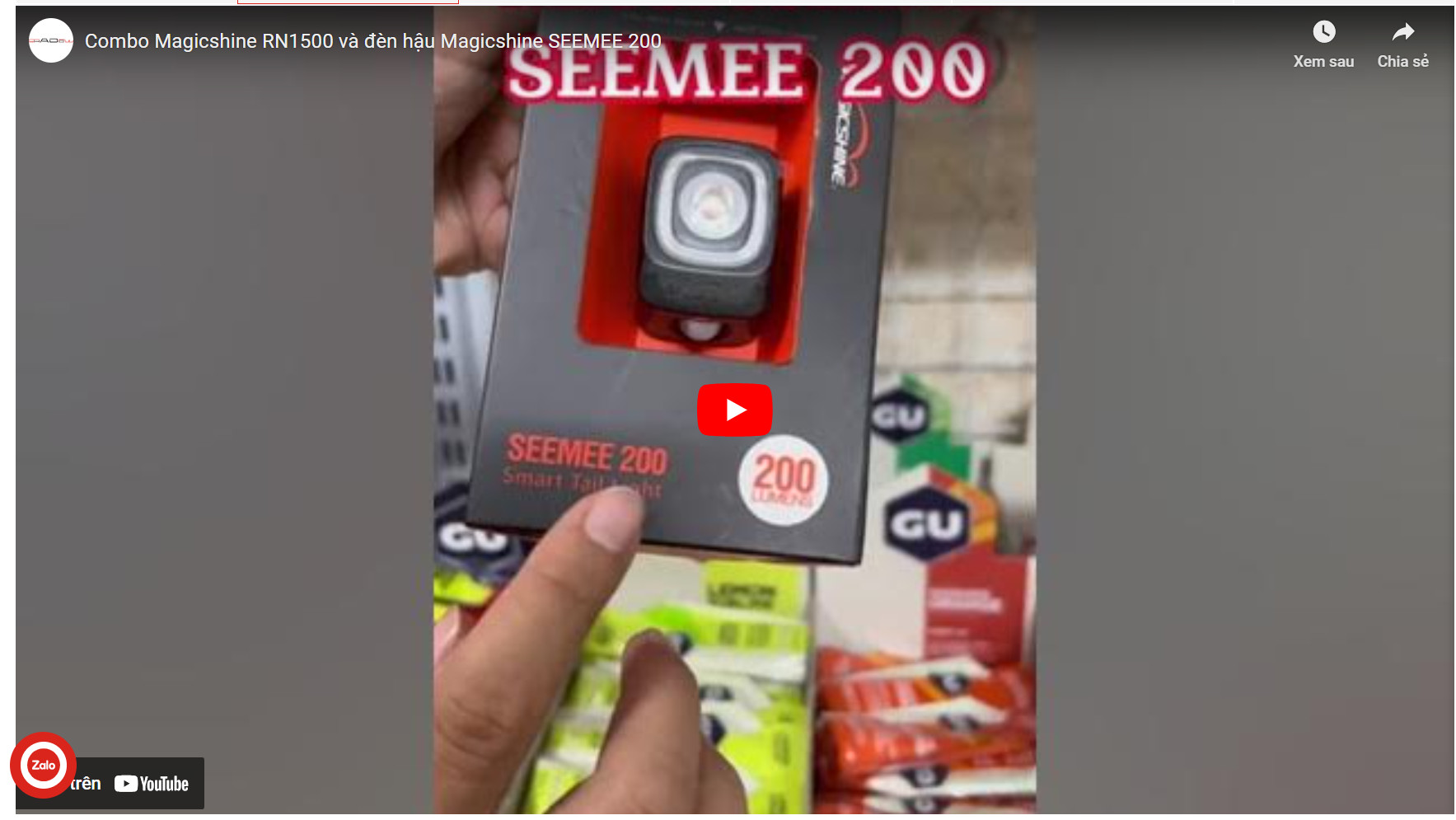 Review combo đèn rn1500 và seemee 200
