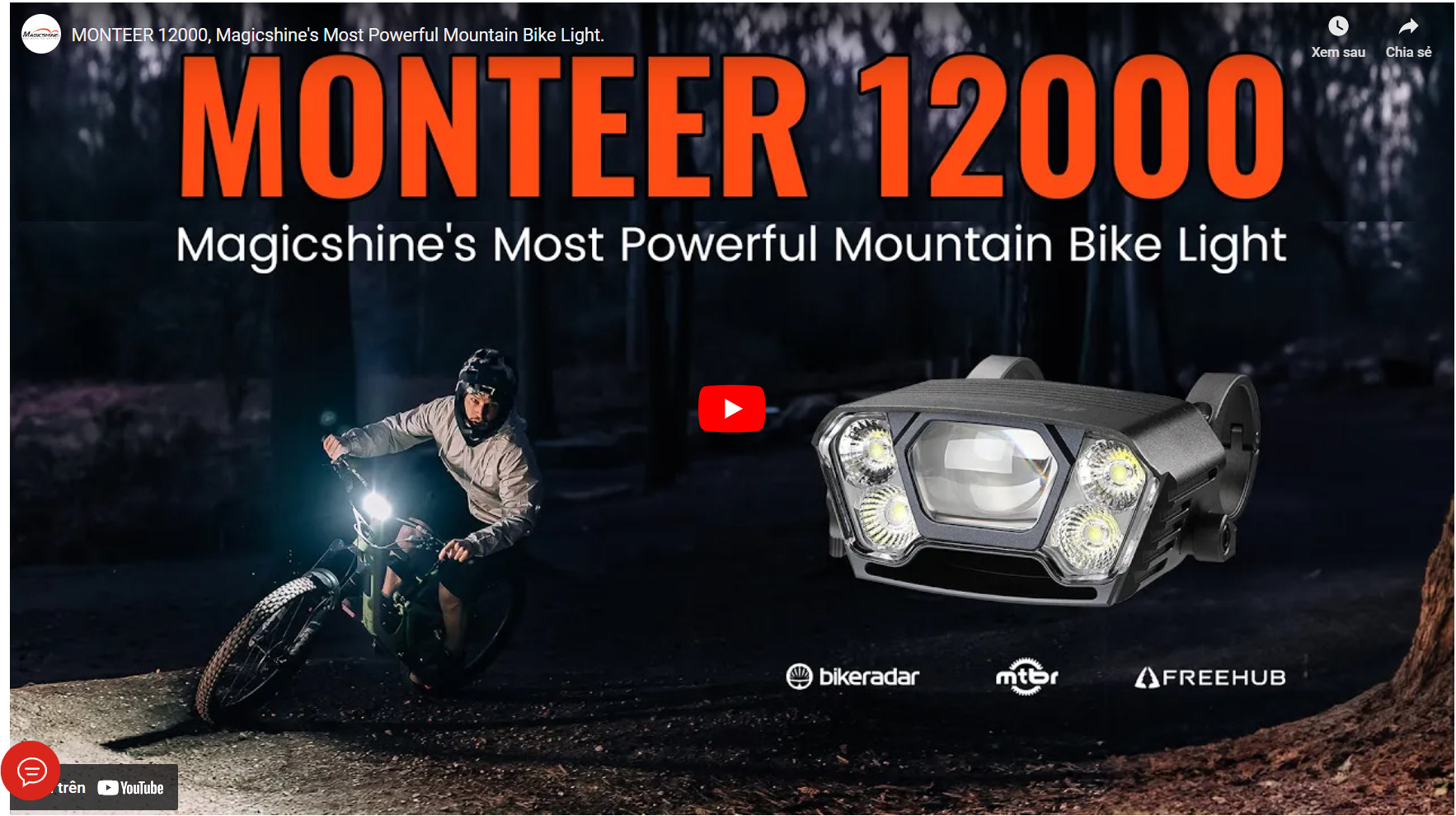 review đèn xe monteer 12000