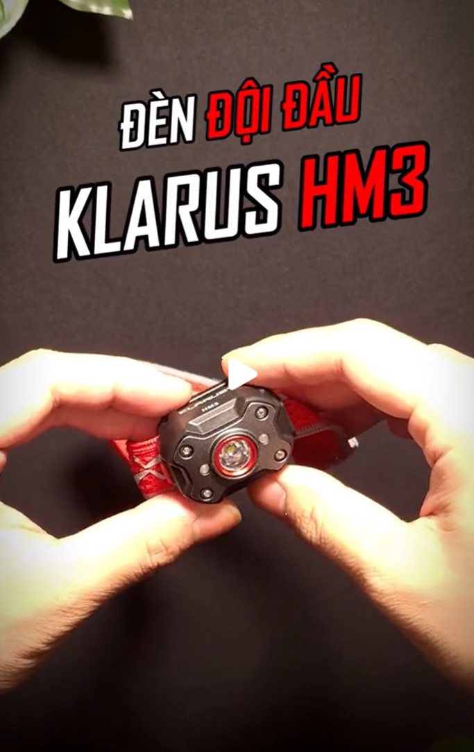 Review nhanh đèn pin kralus hm3