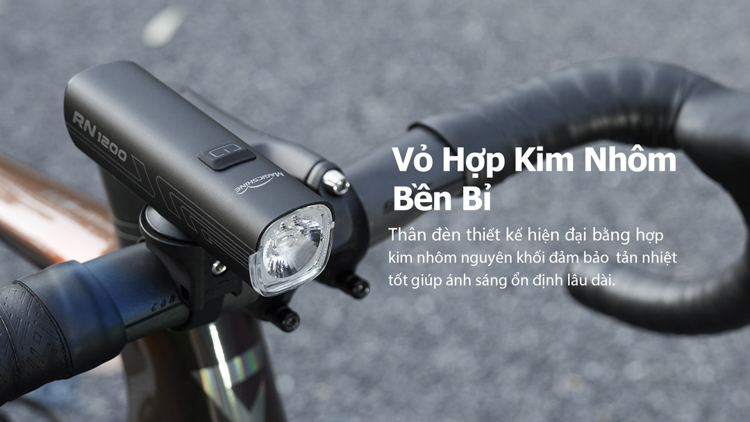 Vỏ đèn làm từ hợp kim nhôm bền bỉ