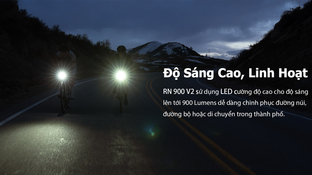 Độ sáng của đèn RN 900 v2