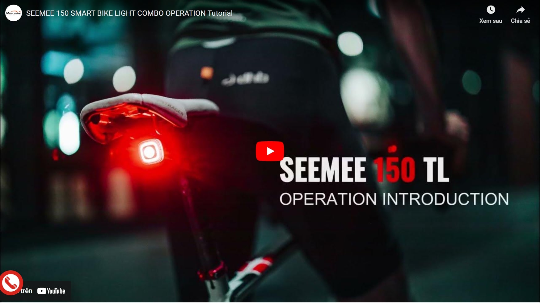 video hướng dẫn sử dụng đèn seemee 150